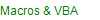 Macros & VBA