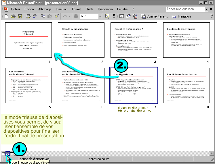 Trieuse de Diapositives